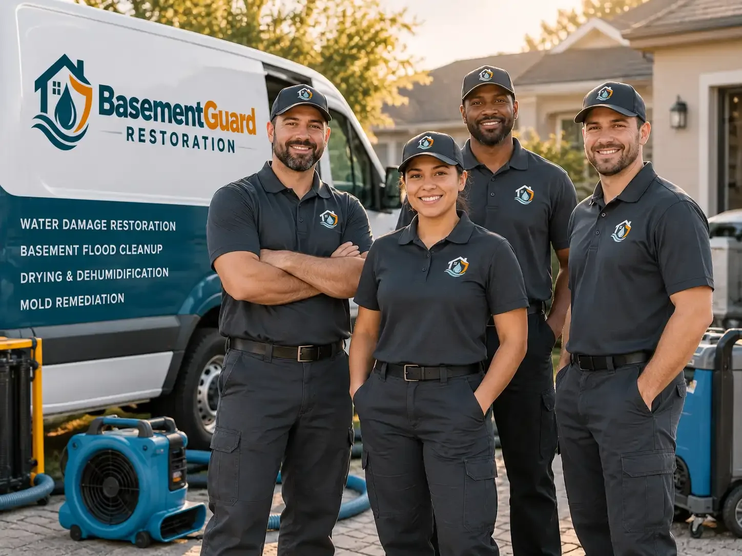 Basement Water Damage Restoration company in Osseo, MI